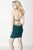 Tiffany Homecoming - Sexy Halter Side Cutout Dress 27122 In Green