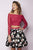 Tiffany Homecoming - Two Piece Lace Off-Shoulder Dress 27123 In Red and Multi-Color