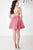 Tiffany Homecoming - Lovely Beaded Dress 27133 in Pink