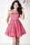 Tiffany Homecoming - Lovely Beaded Dress 27133 in Pink