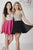 Tiffany Homecoming - Stylish Plunging Cocktail Dress 27139 in Pink and Black
