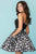 Tiffany Homecoming - 27160 Lace Sweetheart Satin Polka Dot A-line Dress In Black and Print