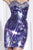Tiffany Homecoming - 27800 Shimmering Sheath Cocktail Dress In Purple and Multi-Color