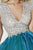 Tiffany Homecoming - Glamorous Open Beaded Back Dress 27969 In Blue