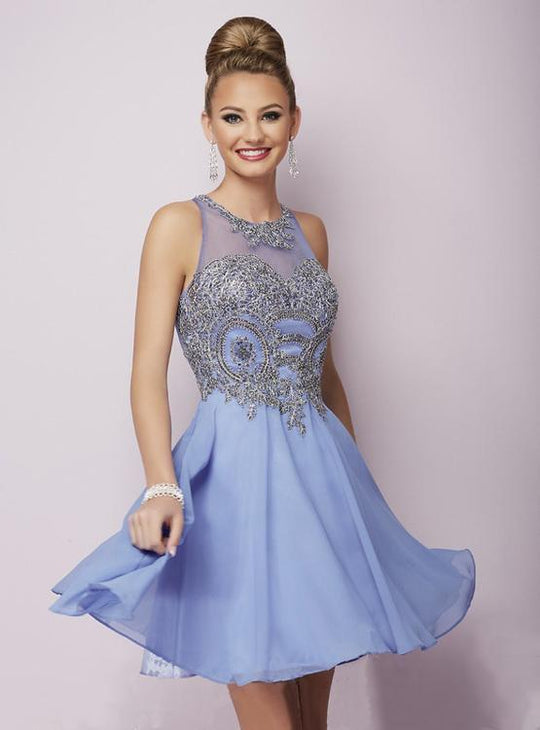 Tiffany Homecoming - Glittering Cocktail Dress 27131 in Purple