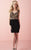 Tiffany Homecoming - Fashionable Sequined Cocktail Dress 27132 in Black and  Gold