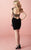 Tiffany Homecoming - Fashionable Sequined Cocktail Dress 27132 in Black and  Gold