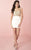 Tiffany Homecoming - Fashionable Sequined Cocktail Dress 27132 in White and  Gold