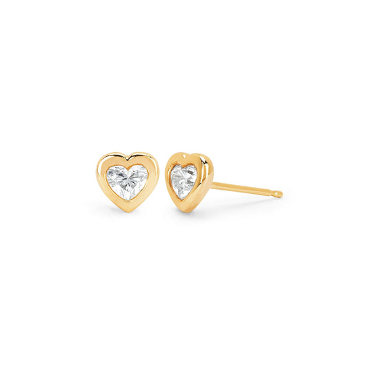 NEW! Heart of Light Studs