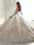 Quinceanera Collection - 26800 Crystal Beaded Rosette Ruffle Ballgown