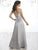 Damas - 52416 Pleated Sweetheart Satin A-line Dress