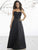 Damas - 52416 Pleated Sweetheart Satin A-line Dress