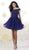 Damas - 52433 Beaded Off-Shoulder Tulle A-line Dress