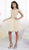 Damas - 52433 Beaded Off-Shoulder Tulle A-line Dress