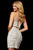 Sherri Hill - 52087 Beaded Two Piece Halter Short Dress In White