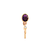 Tresor Collection - Gemstone and Diamond Interchangeable Top in 18K Gold