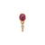 Tresor Collection - Gemstone and Diamond Interchangeable Top in 18K Gold