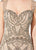 Ivonne D for Mon Cheri - 219D75 Beaded Sweetheart Mermaid Gown In Nude