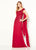 Cameron Blake - 219687W Embroidered Asymmetric Sheath Dress In Red