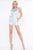 Ieena Duggal  - High Neck Dress Style 25473I in Blue