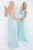 Ieena Duggal  - Cap Gown Style 55099I in Blue