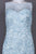 Ignite Evenings - 3530 Illusion Shoulders Embellished Trumpet Gown in Blue