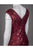Ignite Evenings - 3399 Cap Sleeve Floral Sequined Mermaid Gown In Red