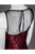 Ignite Evenings - 3793 Illusion Bateau Embroidered High Low Gown In Black and Red