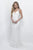 Beaded Shoulder Straps Lace Sheath Evening Gown 280