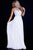 JVN55925 Sequin Embellished Chiffon Evening Dress