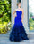Colors Couture - J028 Sweetheart Mermaid Evening Gown in Blue