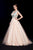 Jadore - J12003 Sequined Plunging V-Neck Ballgown In Blue and Pink
