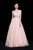 Jadore - J12011 Sleeveless Crystal Embellished Empire Ballgown In Pink