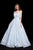 Jadore - J12015 Lace Sweetheart Tulle Ballgown In Blue