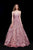 Jadore - J12015 Lace Sweetheart Tulle Ballgown In Pink