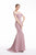 Jadore - J12050 Off-Shoulder Mermaid Evening Gown In Purple