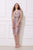 Jadore - J12059 Lace Illusion Jewel Cocktail Dress In Pink