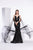 Jadore - J14032 Sequin Embellished Mermaid Evening Gown In Black