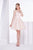 Jadore - J14085 Strapless Pleated Sweetheart A-line Dress In Pink