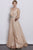 Jadore - J3040 Embellished V-neck A-line Dress In Pink
