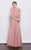 Jadore - J3040 Embellished V-neck A-line Dress In Pink