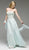 Jadore - J4035 Strapless Beaded Sweetheart Chiffon A-line Dress In Green