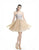 Jadore - J5056 Strapless Beaded Sweetheart A-line Dress in Nude
