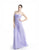 Jadore - J5082 Strapless Knot Accented Empire Long Gown In Purple