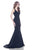 Jadore - J7017 Sleeveless Sweetheart Mermaid Gown In Blue