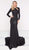 Colors Dress - 2010 Embellished Jewel Neck Jersey Sheath Dress in Black
