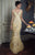 Janique - JA3007 Sleeveless Lace Tiered Mermaid Gown