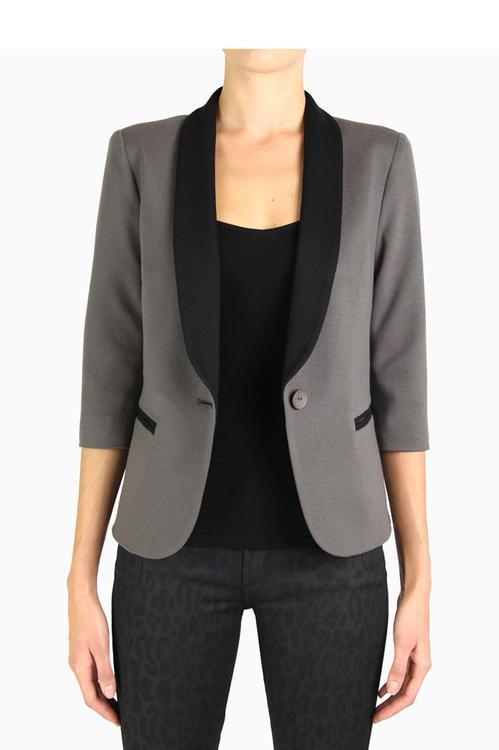 James Jeans - Shrunken Tuxedo Taupe/Black