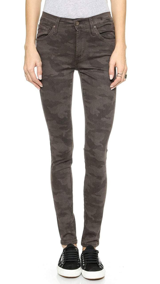 James Jeans - Twiggy 5-Pocket Legging in Artillery in Brown and Print