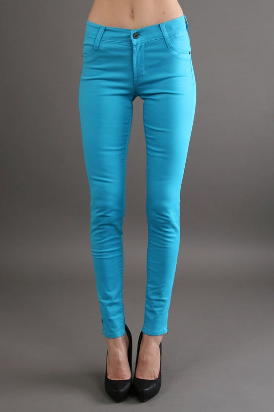 James Jeans - James Twiggy Coated in Electric Blue Coated
